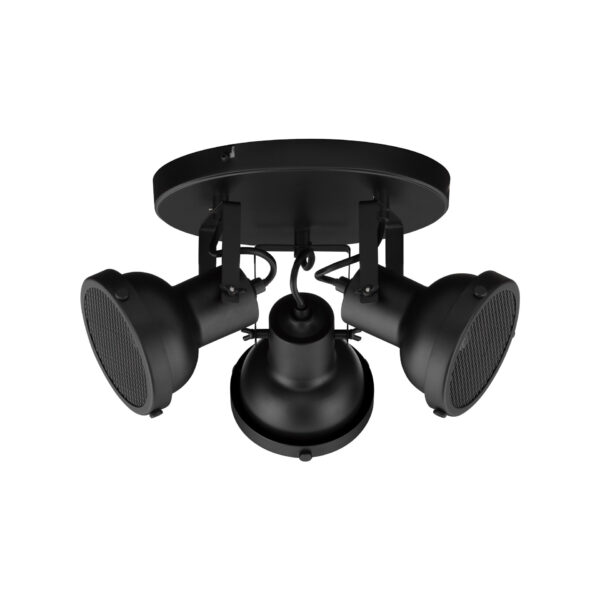 Plafoniera Ruvi 30W, Negru si Metal Nova Luce
