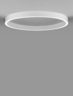 Plafoniera Sting 60W 3000K, Alb si Aluminiu, Acrilic Nova Luce