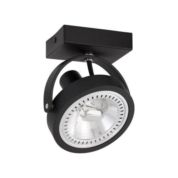 Plafoniera Thomas 10W, Negru si Aluminiu Nova Luce