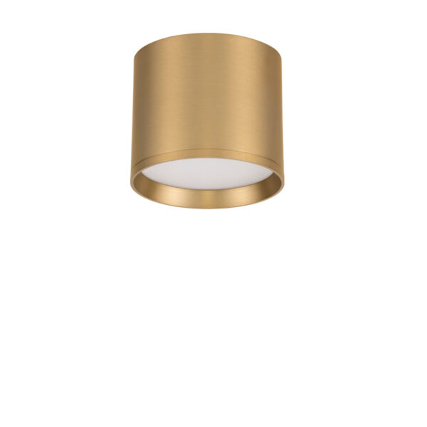 Plafoniera Ziare 10W 3000K, Auriu si Aluminiu Nova Luce