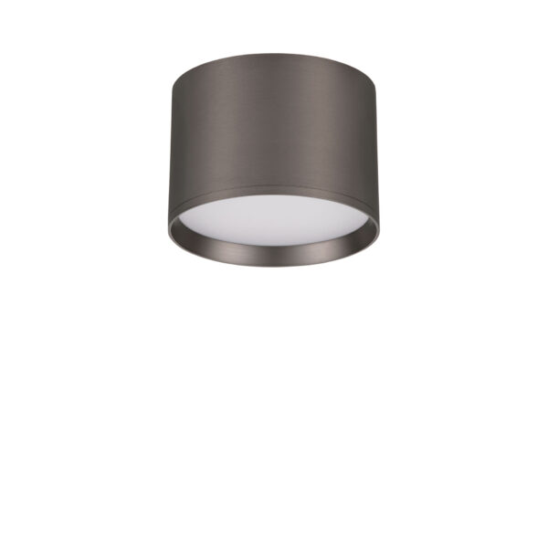 Plafoniera Ziare 17W 3000K, Gri si Aluminiu Nova Luce
