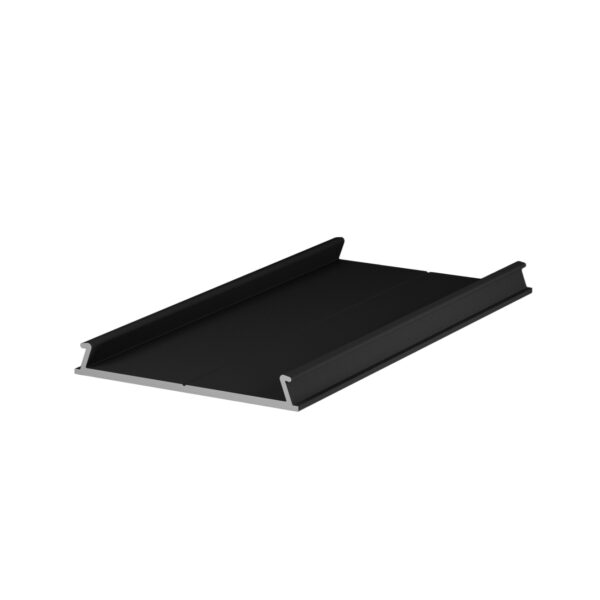 Profil LED capac C10 2000 mm - Negru - TOPMET