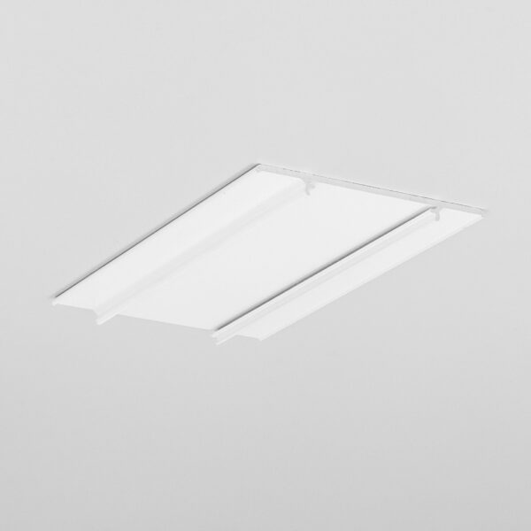 Profil LED capac WALLE12 3000 mm - Alb vopsit - TOPMET