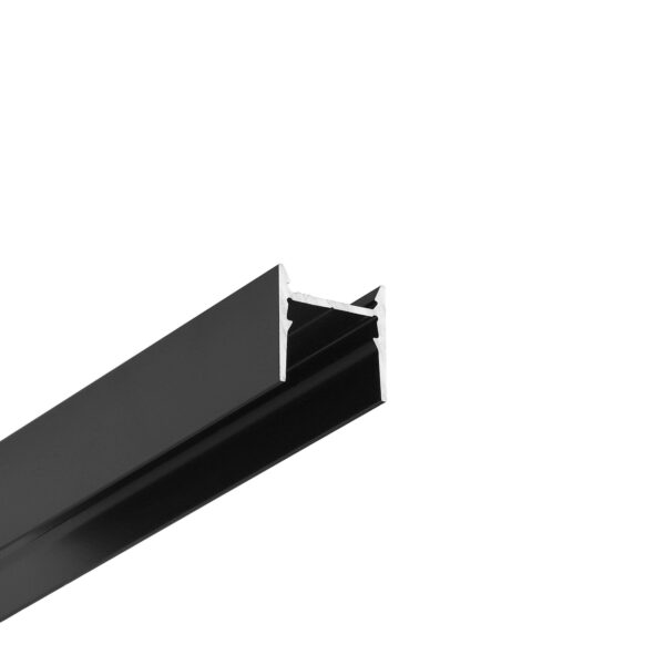 Profil LED COZY12 C/U1 4050 mm - Negru anodizat - TOPMET