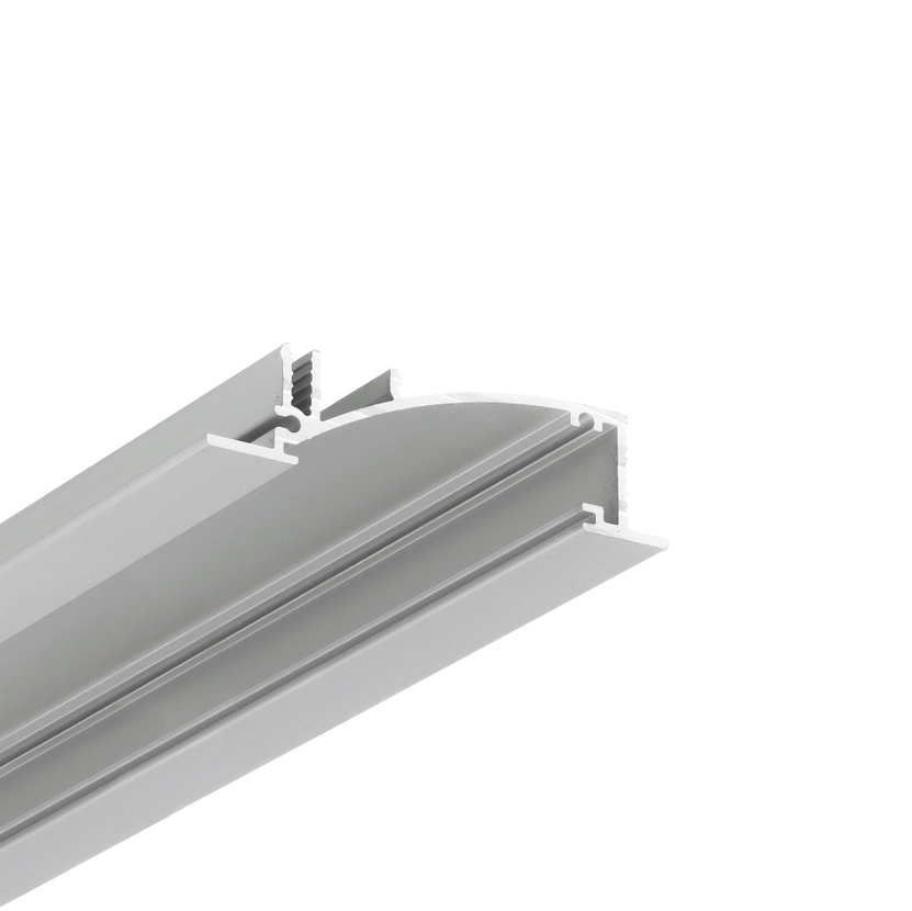 Profil LED FLAT8 H/UX 2000 mm - Anodizat - TOPMET