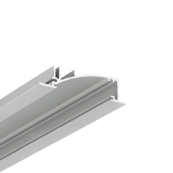 Profil LED FLAT8 H/UX 3000 mm - Anodizat - TOPMET