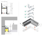 Profil LED FRAME14 BC/Q 4050 mm - Aluminiu natur - TOPMET