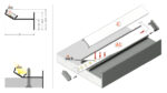 Profil LED GLOW12 UP A1C 2000 mm - Aluminiu natur - TOPMET