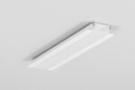 Profil LED GROOVE10 BC/UX 3000 mm - Alb vopsit - TOPMET