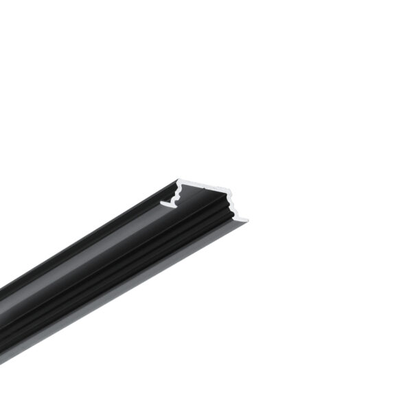 Profil LED GROOVE10.v2 A1C/U 4050 mm - Negru anodizat - TOPMET