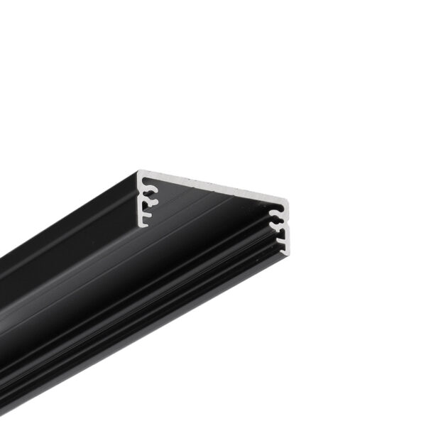 Profil LED LAT24 G/W 1000 mm - Negru anodizat - TOPMET