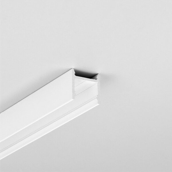 Profil LED LEVEL12 C/U1 4050 mm - Alb vopsit - TOPMET