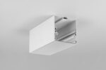 Profil LED PHIL.v2 C10/Q9 4050 mm - Alb vopsit - TOPMET