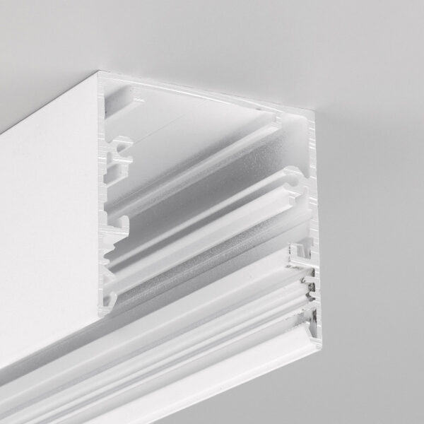 Profil LED PHIL53 C10 3000 mm - Alb vopsit - TOPMET