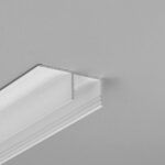 Profil LED PLANE14 SIDE BC3 4050 mm - Alb vopsit - TOPMET