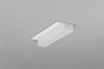 Profil LED PLANE14 SIDE BC3 4050 mm - Alb vopsit - TOPMET