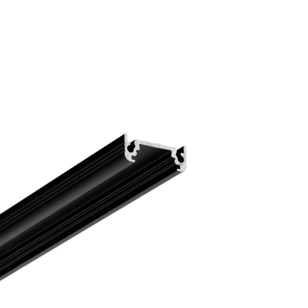 Profil LED SURFACE10 BC/UX 2000 mm - Negru anodizat - TOPMET