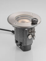 Proiector fatada Narrow 6W 3000K, Argintiu si Stainless Steel 316 Nova Luce