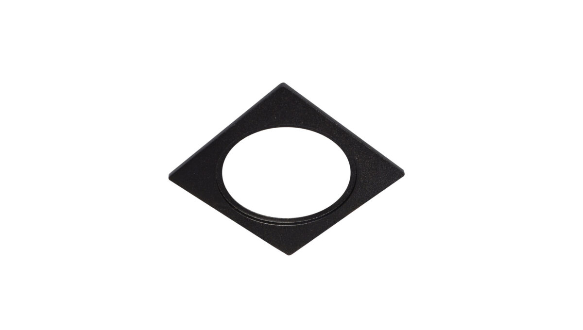 Rama / Capac Cid, Negru si Aluminiu Nova Luce