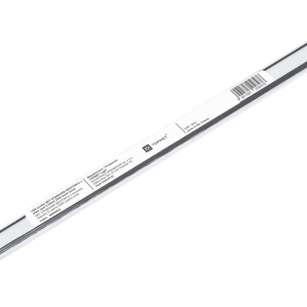 Set profil LED STANDARD BEGTON12 2000 Negru Anodizat + J slide - TOPMET