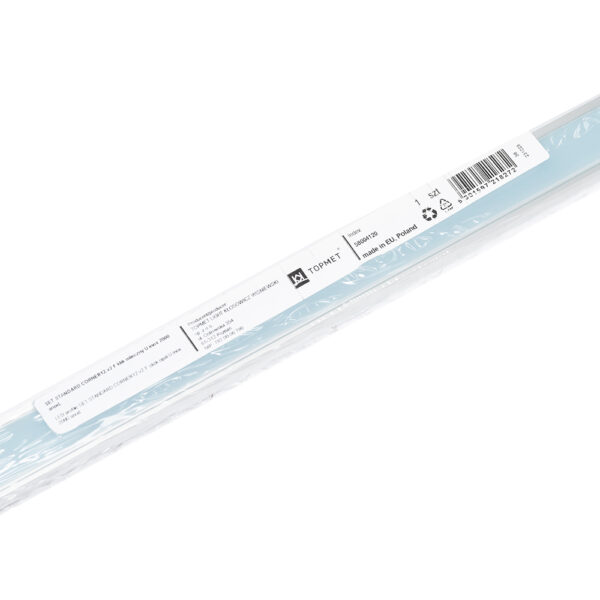 Set profil LED STANDARD CORNER12.v2 2000 Anodizat + F click - TOPMET