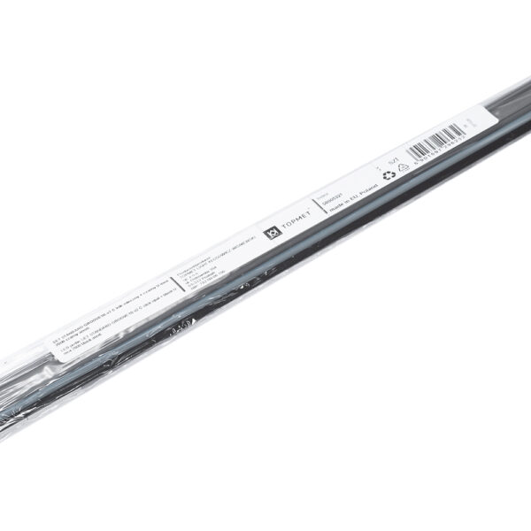 Set profil LED STANDARD GROOVE10.v2 2000 Negru Anodizat + C click - TOPMET