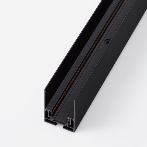Sina magnetica Buxton, Negru si Aluminiu Nova Luce