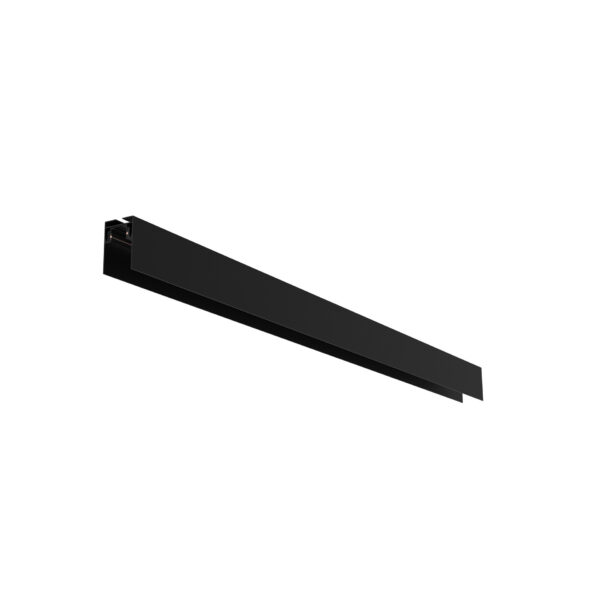 Sina magnetica Buxton, Negru si Aluminiu Nova Luce