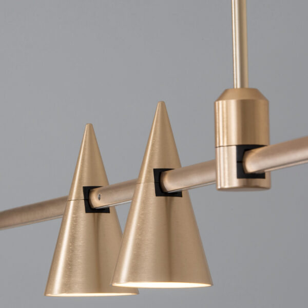 Sistem de iluminat Grammi 60W, Auriu si Aluminiu Nova Luce