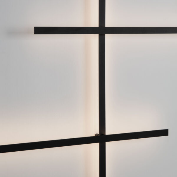Sistem de iluminat Invento 25W 3000K, Negru si Aluminiu Nova Luce