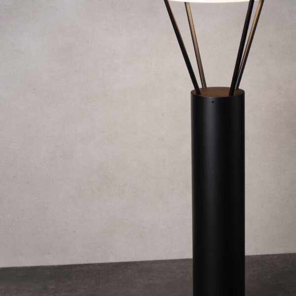 Sistem de montaj Virtus, Negru si Aluminiu Nova Luce