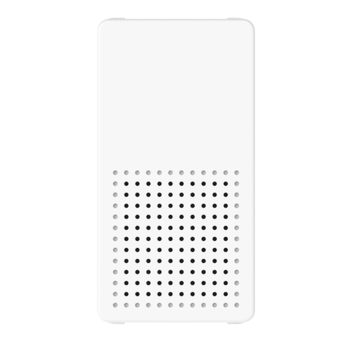 Sonerie - 12V C.A. 50HZ 8VA 80 Db la 1 Metru - 1 Modul - Alb Lucios - System Pura