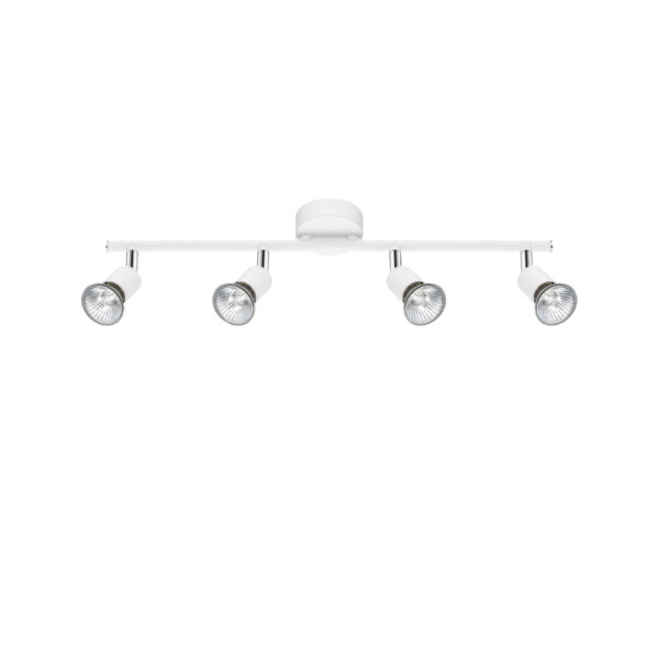 Spot Base 40W, Alb si Metal Nova Luce
