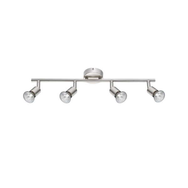 Spot Base 40W, Nichel satinat si Metal Nova Luce
