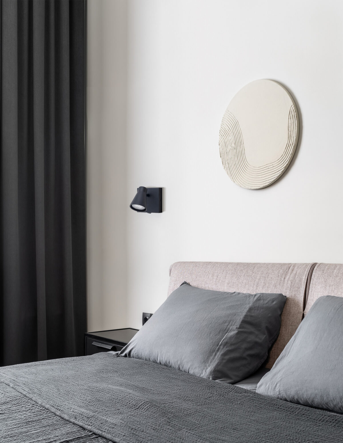 Spot Dublin 10W, Negru si Metal Nova Luce