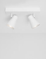 Spot Dublin 20W, Alb si Metal Nova Luce