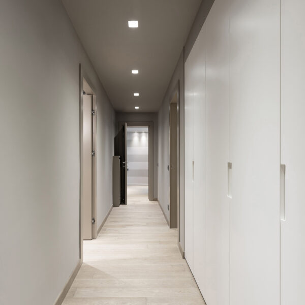 Spot incastrat Brad 10W, Alb si Aluminiu Nova Luce