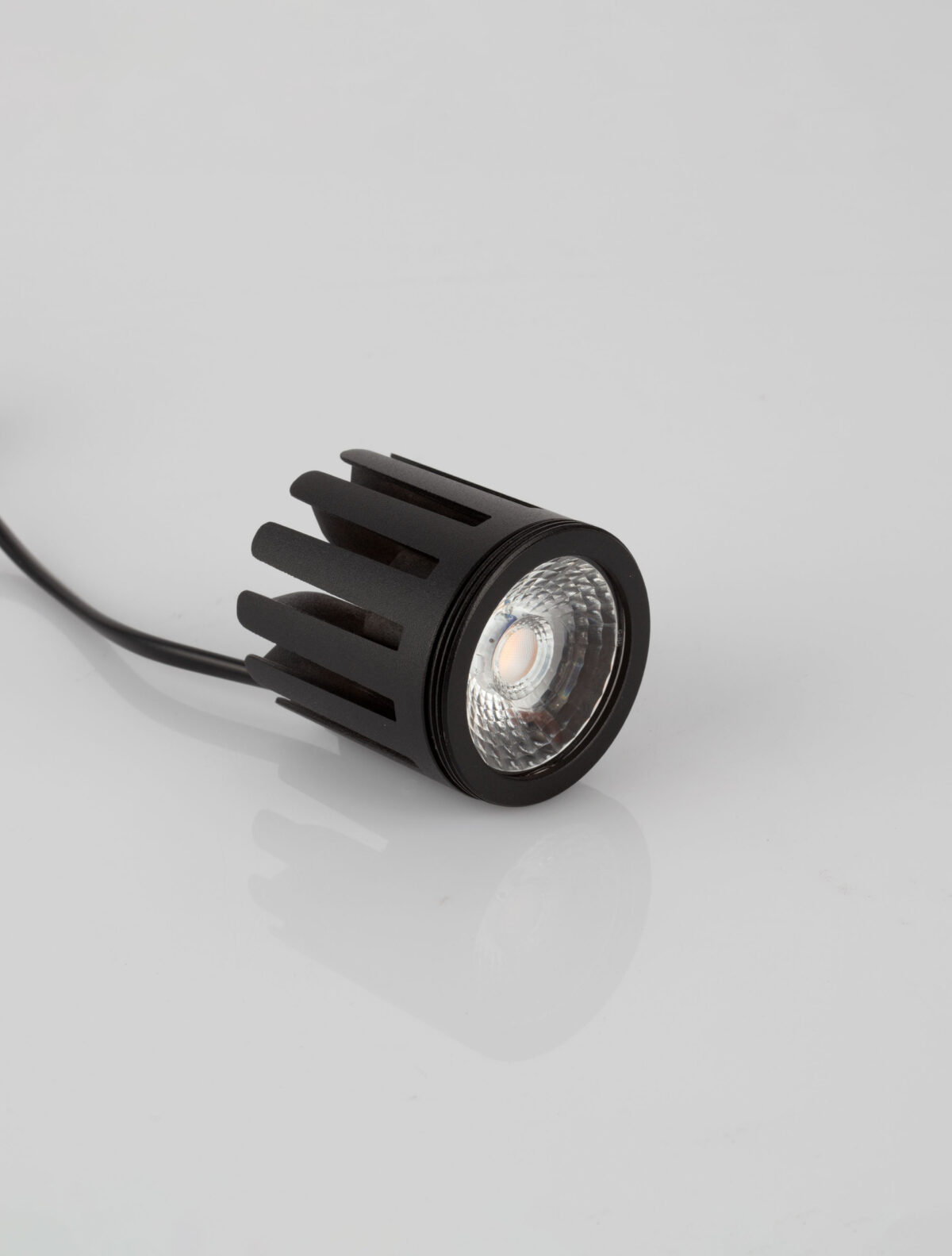 Spot incastrat Cadmo 12W 3000K, Negru si Aluminiu Nova Luce