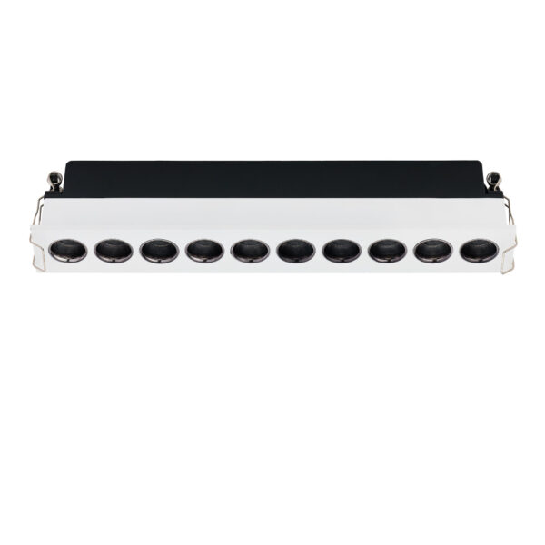 Spot incastrat Canon 14W 3000K, Alb si Aluminiu Nova Luce