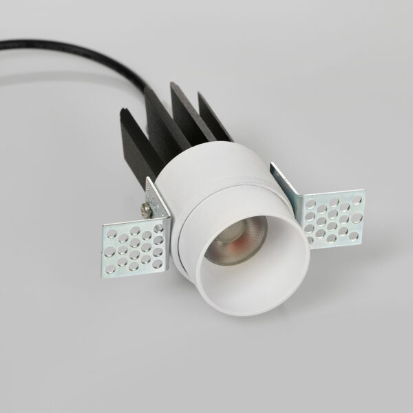Spot incastrat Dash 7W 3000K, Alb si Aluminiu Nova Luce