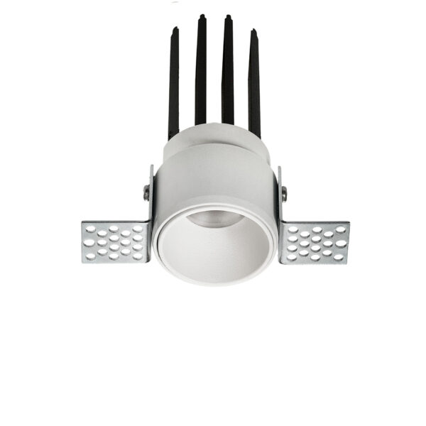 Spot incastrat Dash 7W 3000K, Alb si Aluminiu Nova Luce