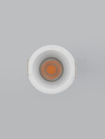 Spot incastrat Dash 7W 3000K, Alb si Aluminiu Nova Luce
