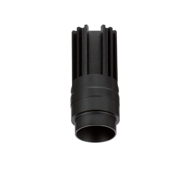 Spot incastrat Doue 8W 2700 K, Negru si Aluminiu Nova Luce