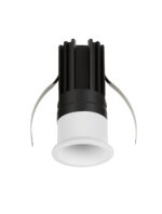 Spot incastrat Doue 8W 3000K, Alb si Aluminiu Nova Luce