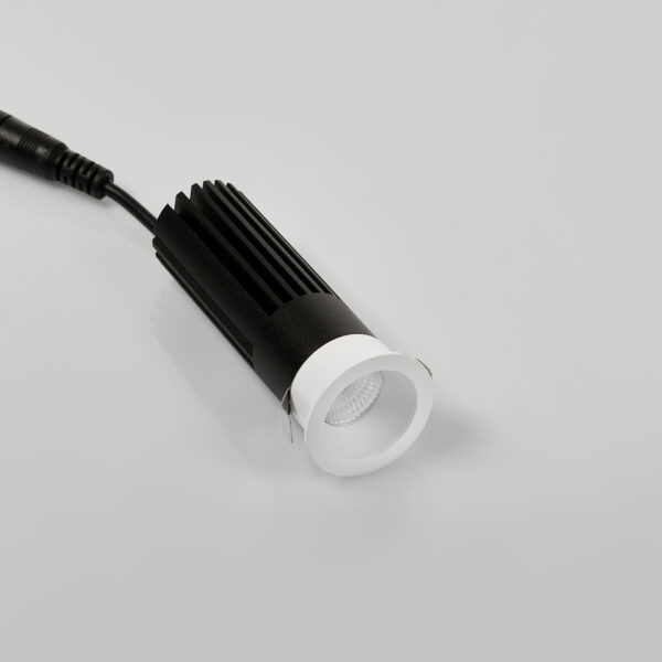 Spot incastrat Duran 10W 3000K, Alb si Aluminiu Nova Luce