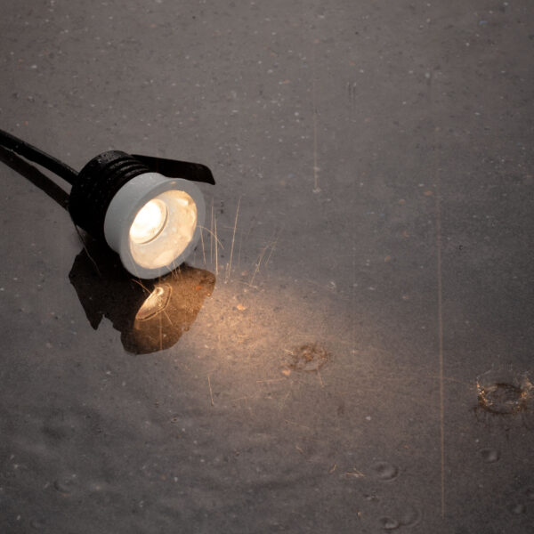 Spot incastrat Dustproof 3W 3000K, Alb si Aluminiu Nova Luce