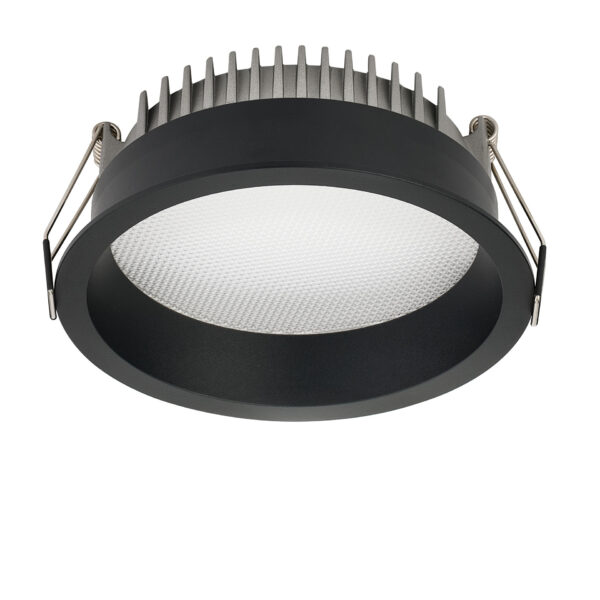 Spot incastrat Fati 14W 3000K, Negru si Aluminiu Nova Luce