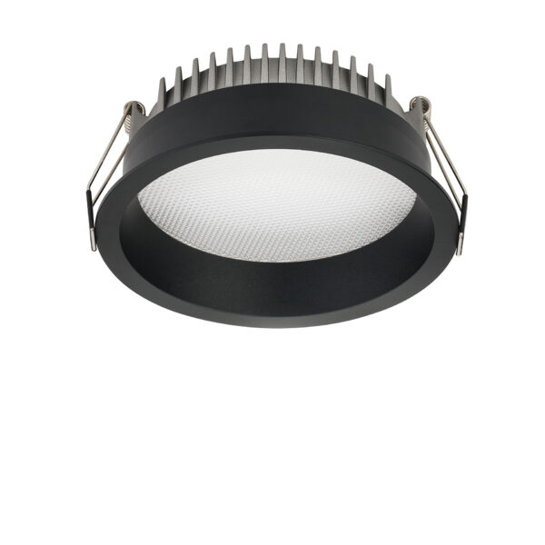 Spot incastrat Fati 23W 3000K, Negru si Aluminiu Nova Luce