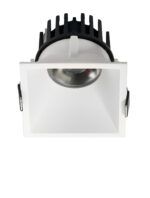 Spot incastrat Germin 10W 3000K, Alb si Aluminiu Nova Luce