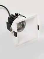 Spot incastrat Germin 10W 3000K, Alb si Aluminiu Nova Luce